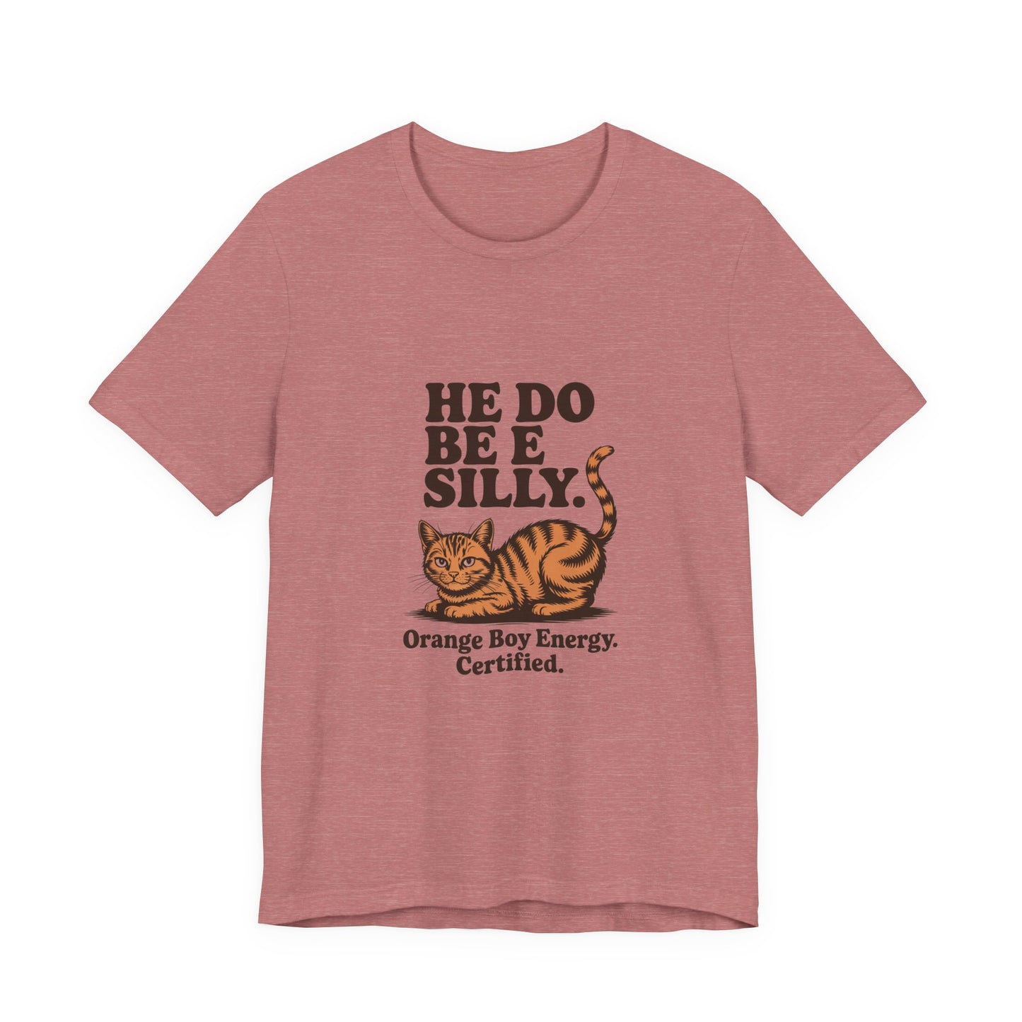 Orange Tabby — He do be silly