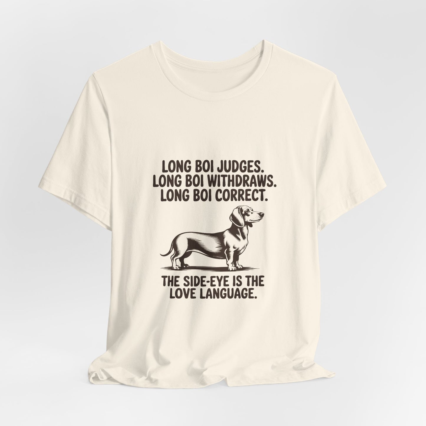 Dachshund — Long boi judges. Long boi withdraws. Long boi correct