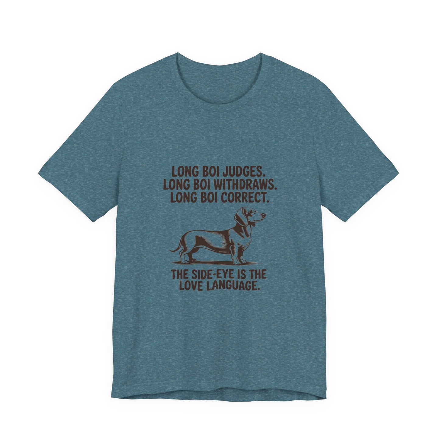 Dachshund — Long boi judges. Long boi withdraws. Long boi correct