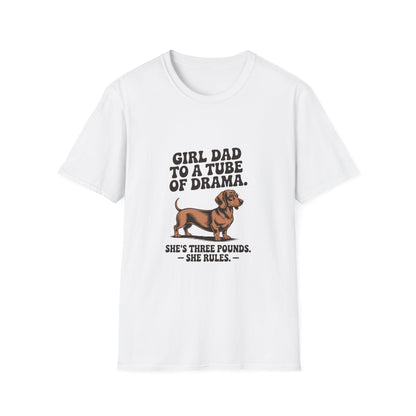 Dachshund — Girl Dad to a tube of drama