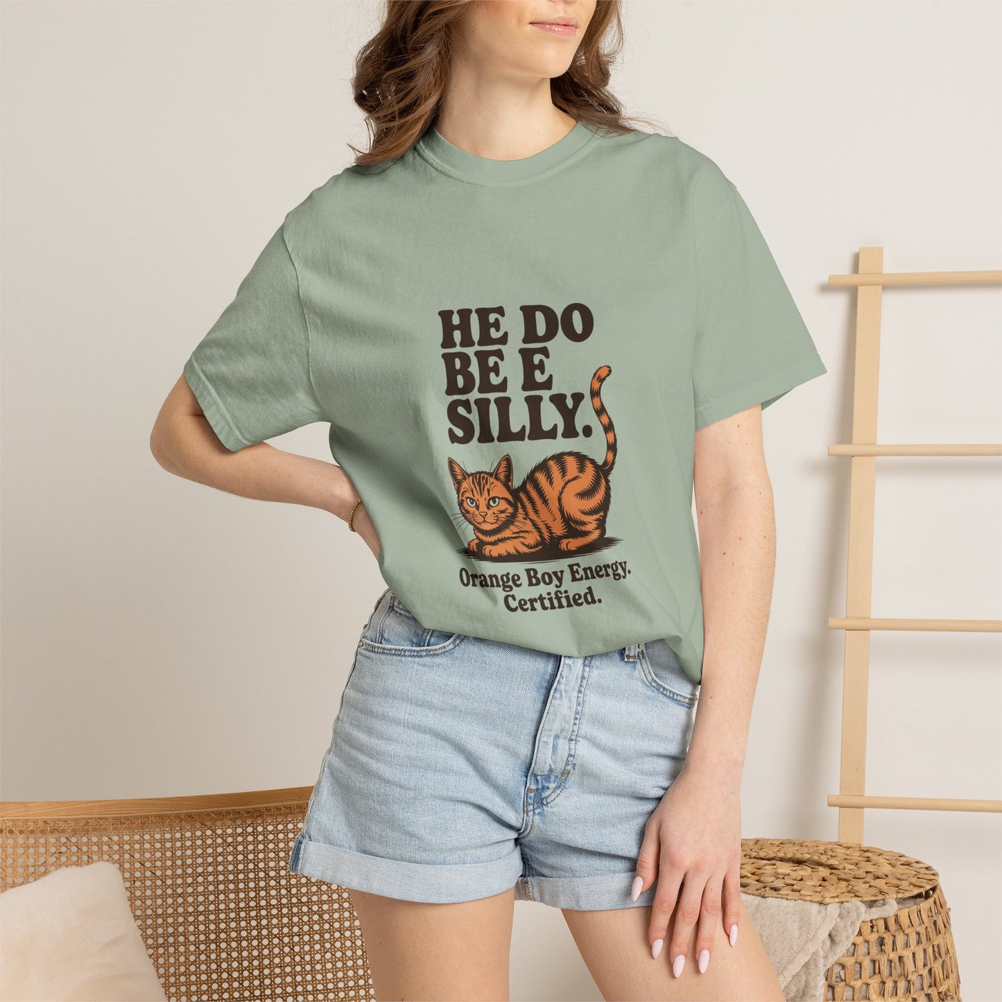 Orange Tabby — He do be silly