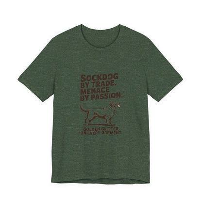 Golden Retriever — Sockdog by trade. Menace by passion