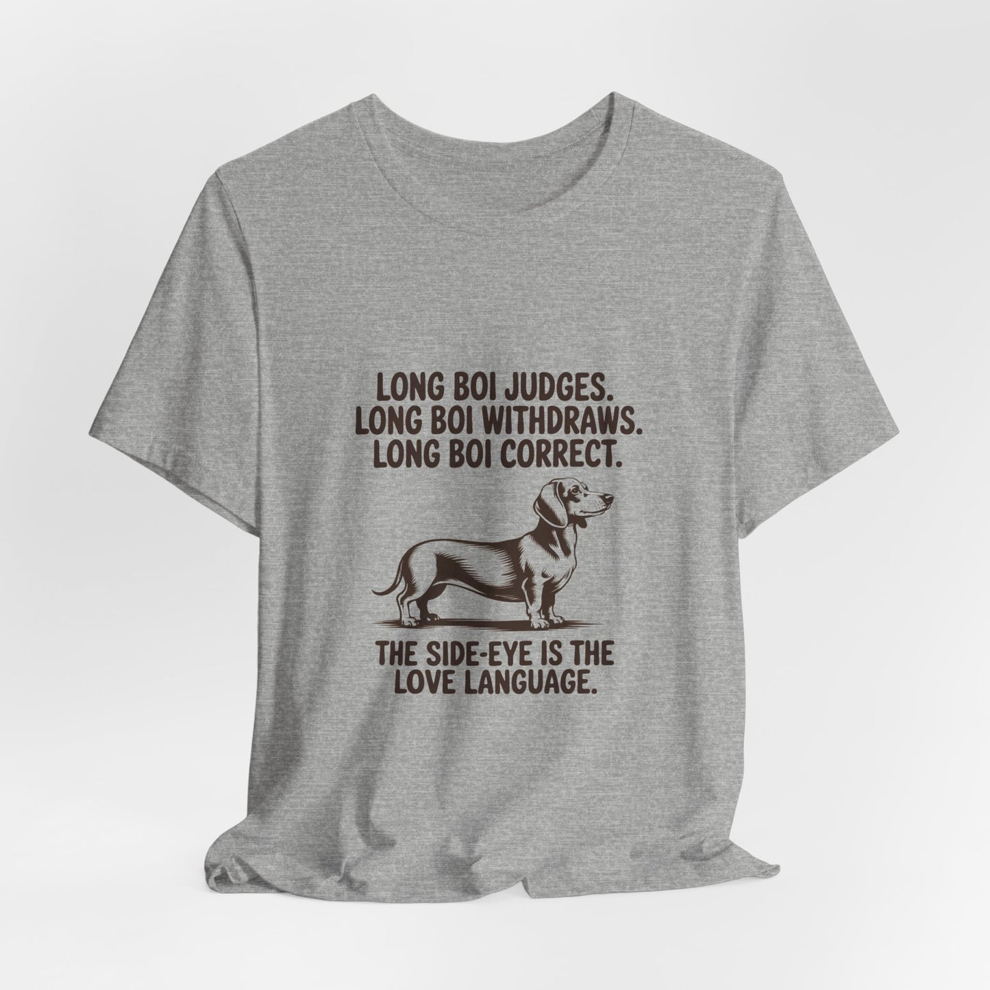 Dachshund — Long boi judges. Long boi withdraws. Long boi correct