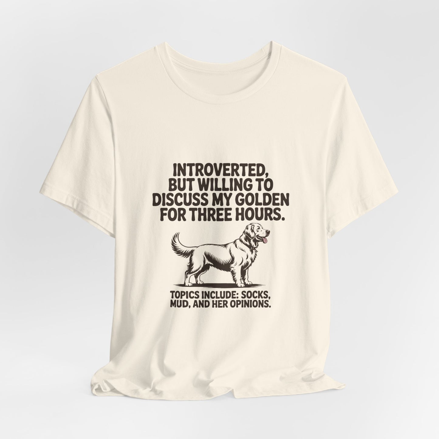 Golden Retriever — Introverted, but willing to discuss my Golden for three hours