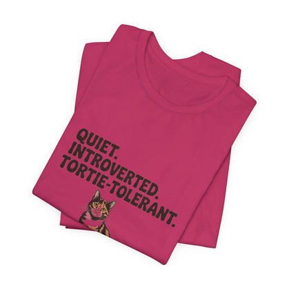 Tortoiseshell — Quiet. Introverted. Tortie-tolerant