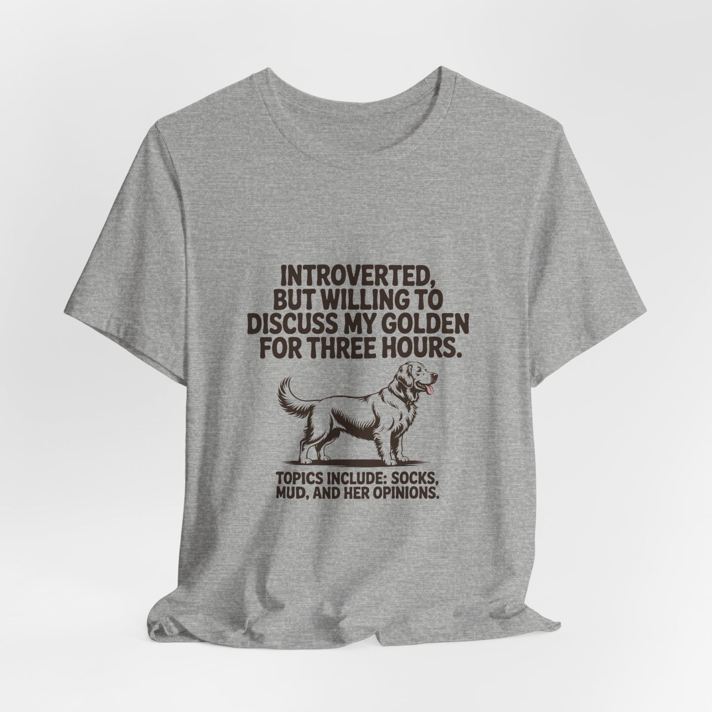 Golden Retriever — Introverted, but willing to discuss my Golden for three hours