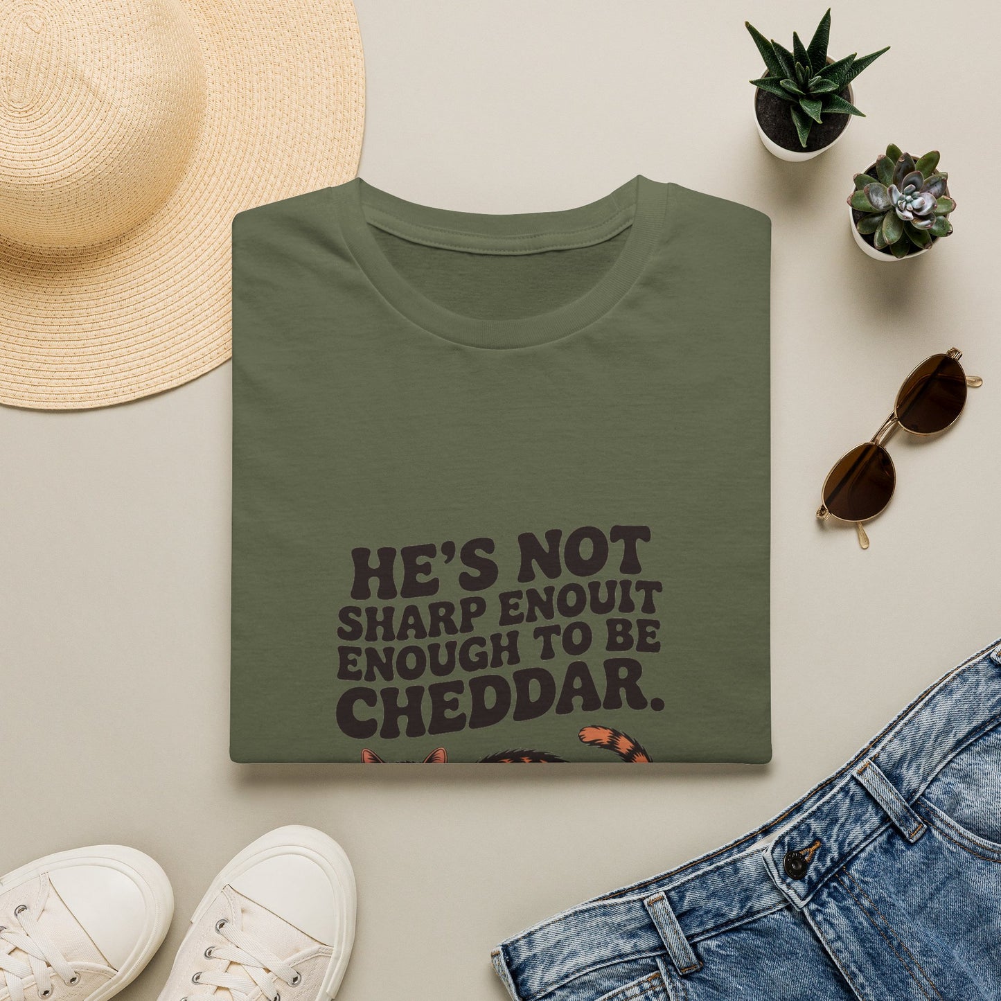 Orange Tabby — He's not sharp enough to be cheddar