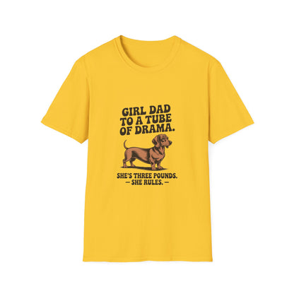 Dachshund — Girl Dad to a tube of drama