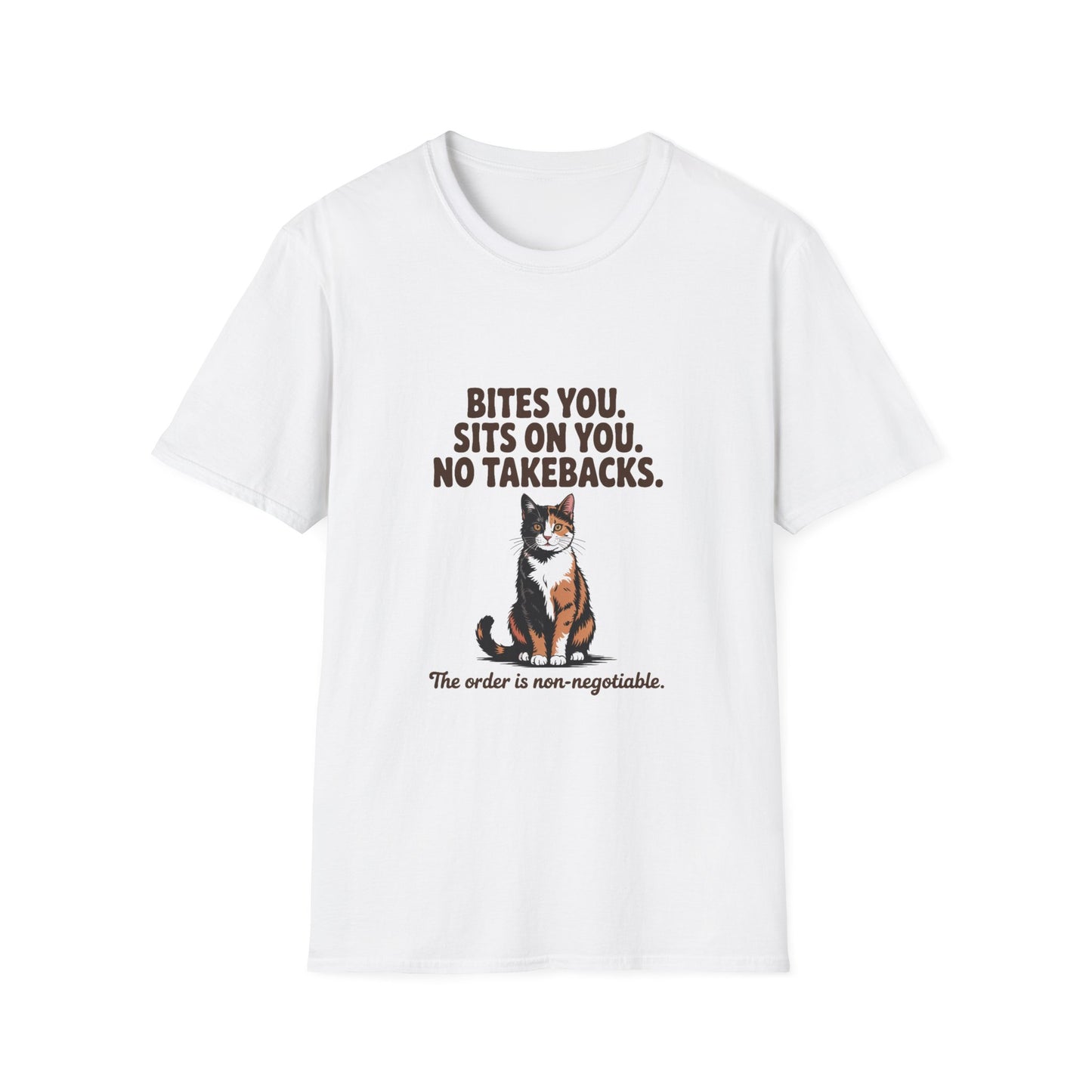 Tortoiseshell — Bites you. Sits on you. No takebacks