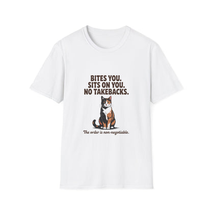 Tortoiseshell — Bites you. Sits on you. No takebacks
