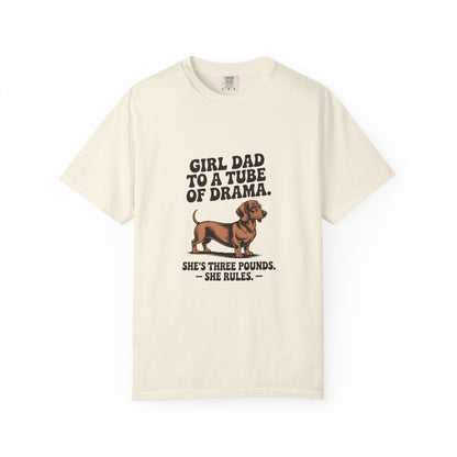 Dachshund — Girl Dad to a tube of drama