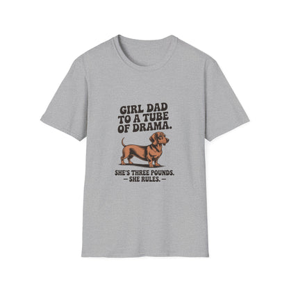 Dachshund — Girl Dad to a tube of drama