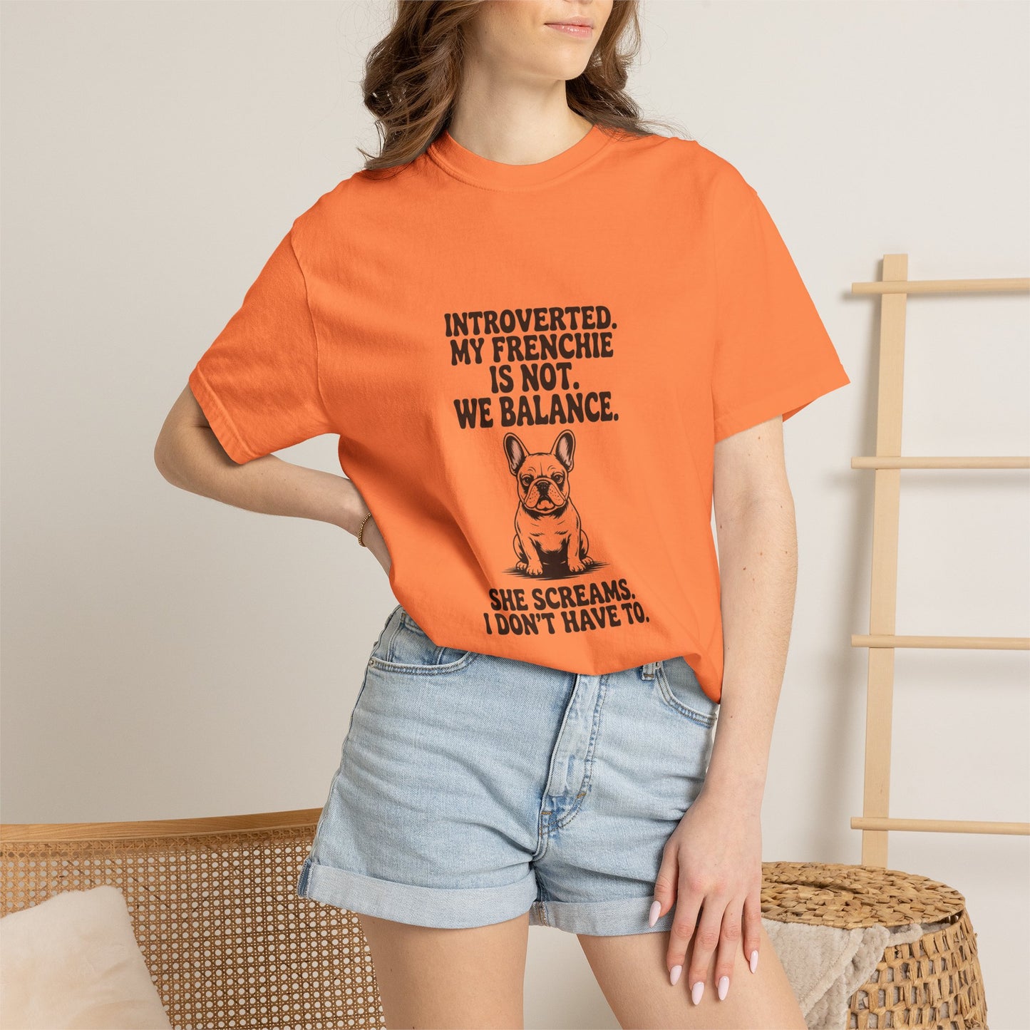 French Bulldog — Introverted. My Frenchie is not. We balance