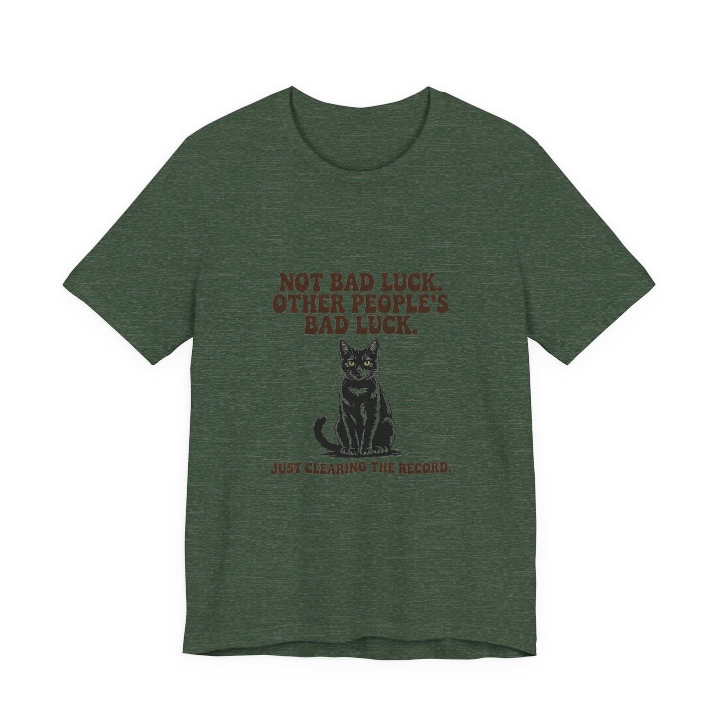 Black Cat — Not bad luck. Other people's bad luck