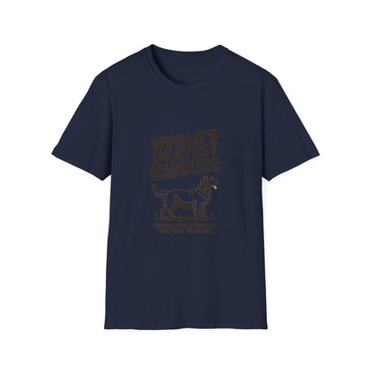 Golden Retriever — World's okayest Golden Dad. Certified by the dog