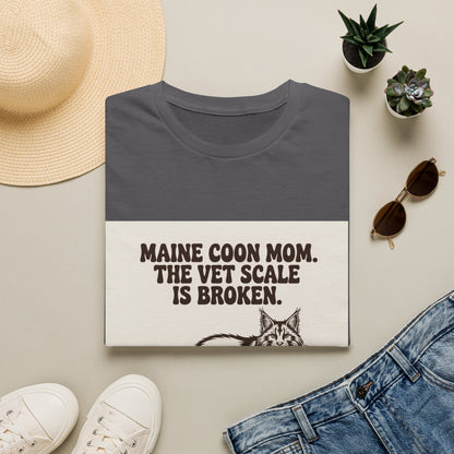 Maine Coon — Maine Coon Mom. The vet scale is broken