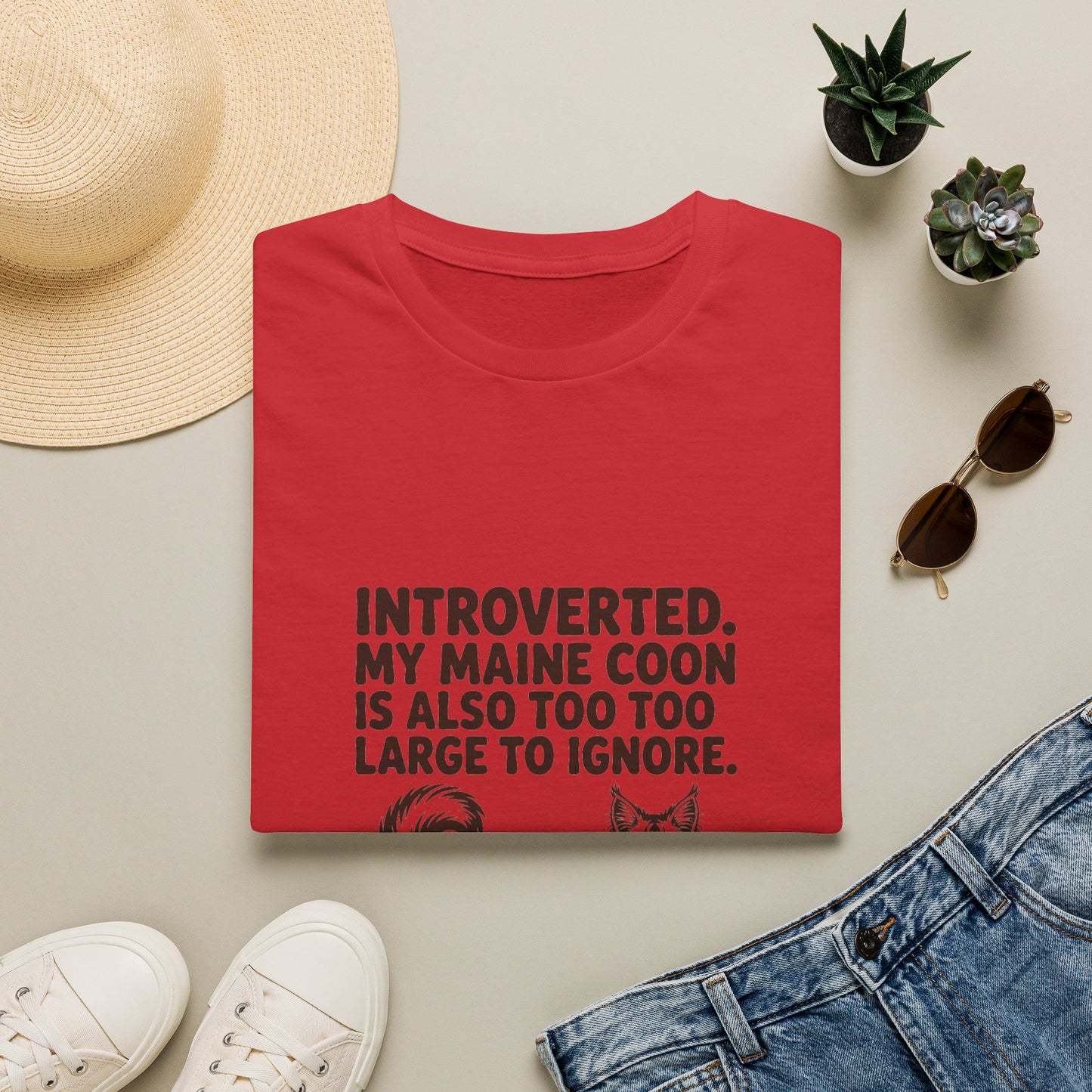 Maine Coon — Introverted. My Maine Coon is also too large to ignore