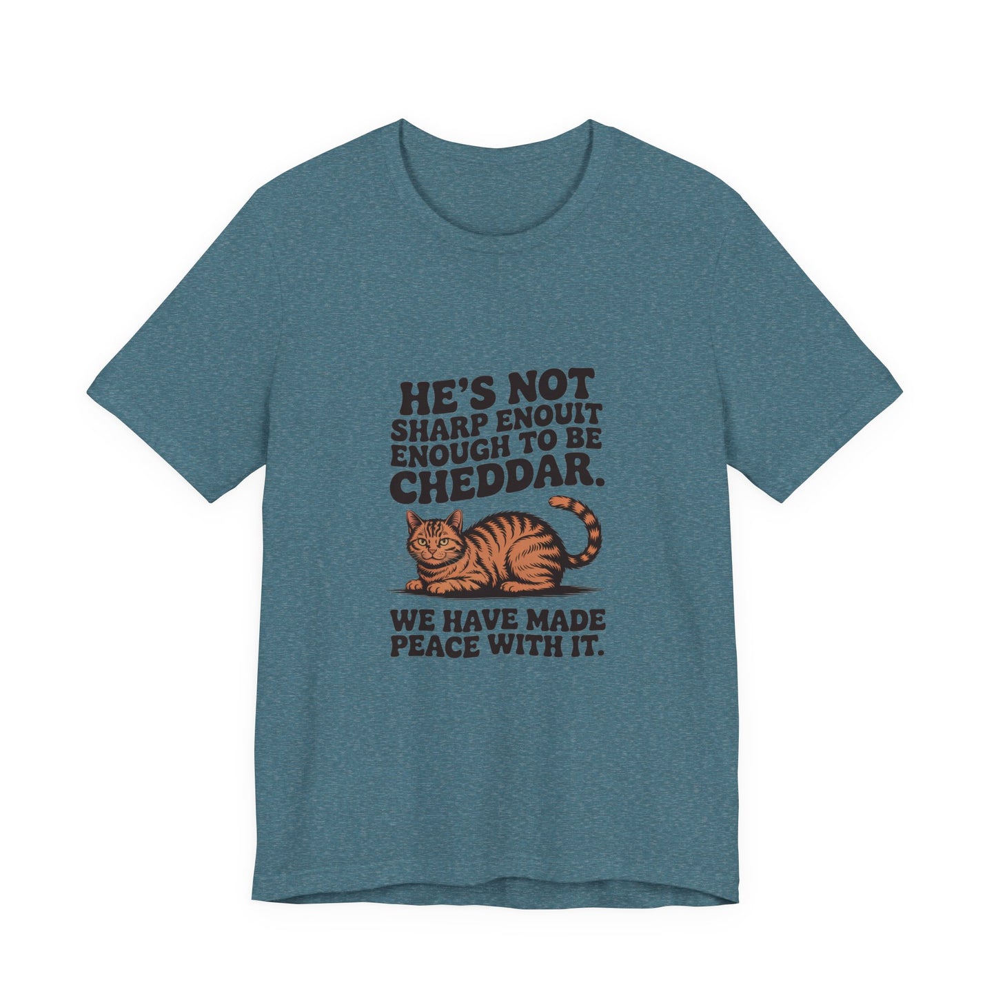 Orange Tabby — He's not sharp enough to be cheddar
