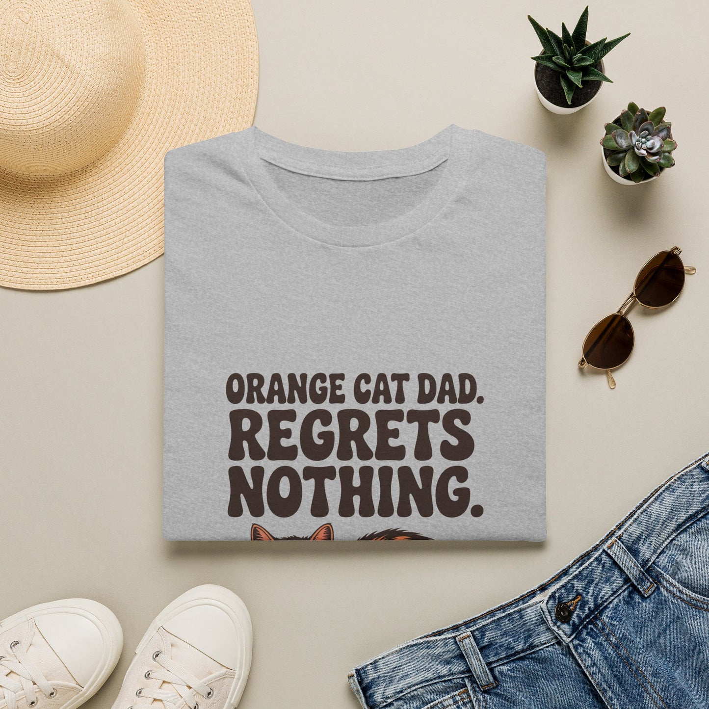Orange Tabby — Orange Cat Dad. Regrets nothing