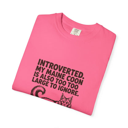 Maine Coon — Introverted. My Maine Coon is also too large to ignore