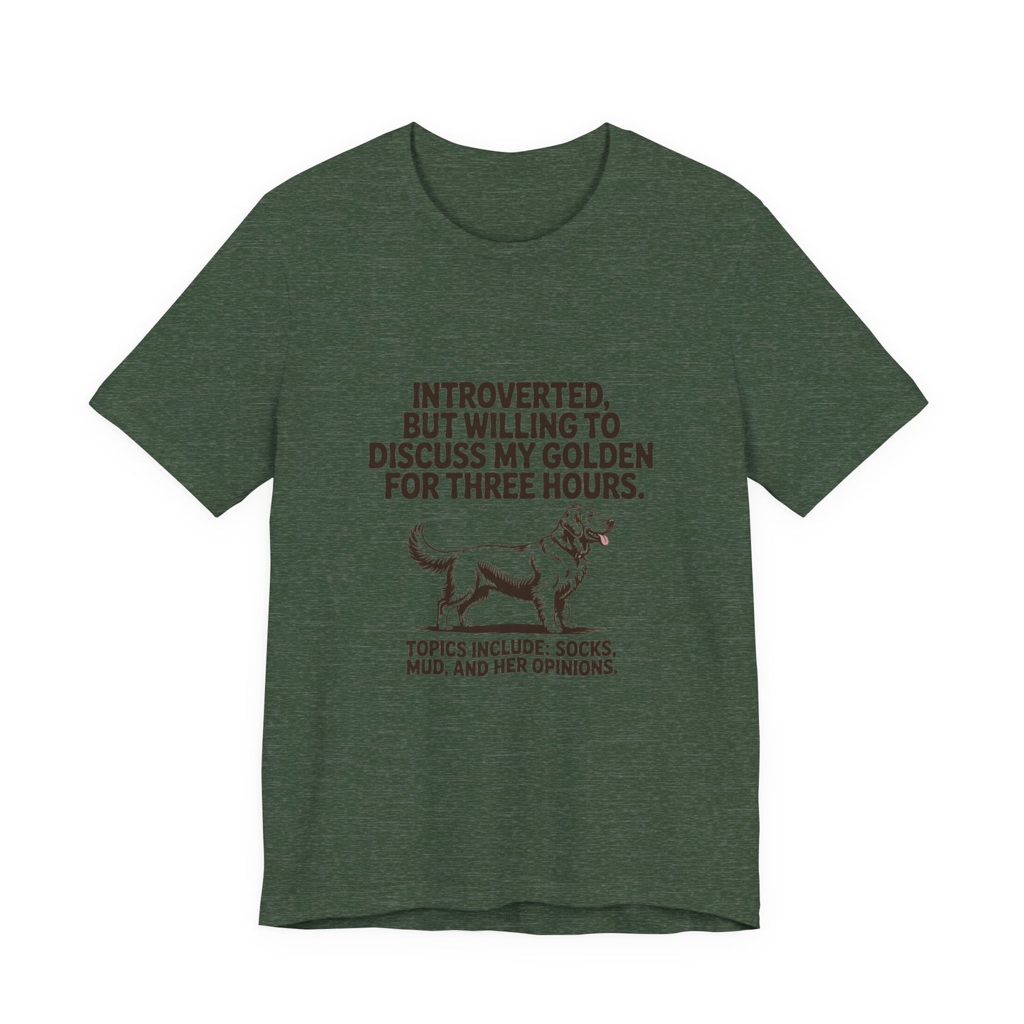 Golden Retriever — Introverted, but willing to discuss my Golden for three hours