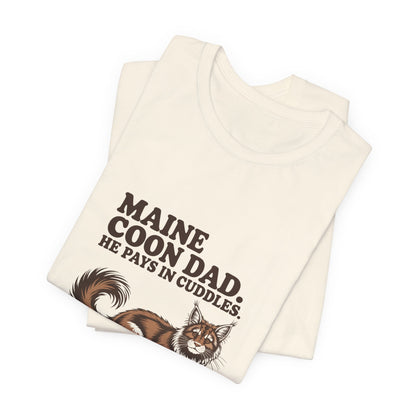 Maine Coon — Maine Coon Dad. He pays in cuddles