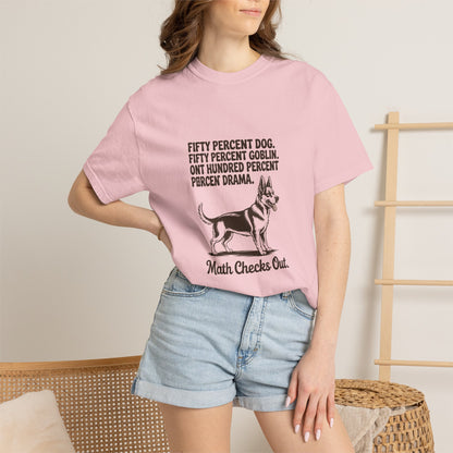 German Shepherd — Fifty percent dog. Fifty percent goblin. One hundred percent drama