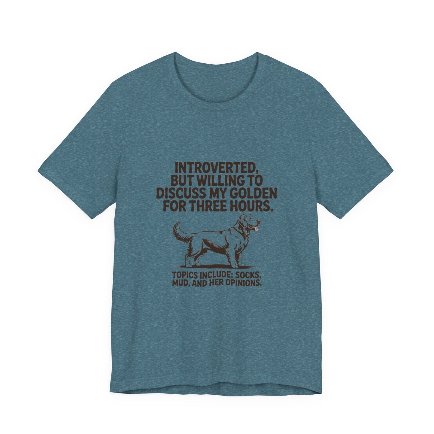Golden Retriever — Introverted, but willing to discuss my Golden for three hours