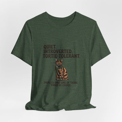 Tortoiseshell — Quiet. Introverted. Tortie-tolerant