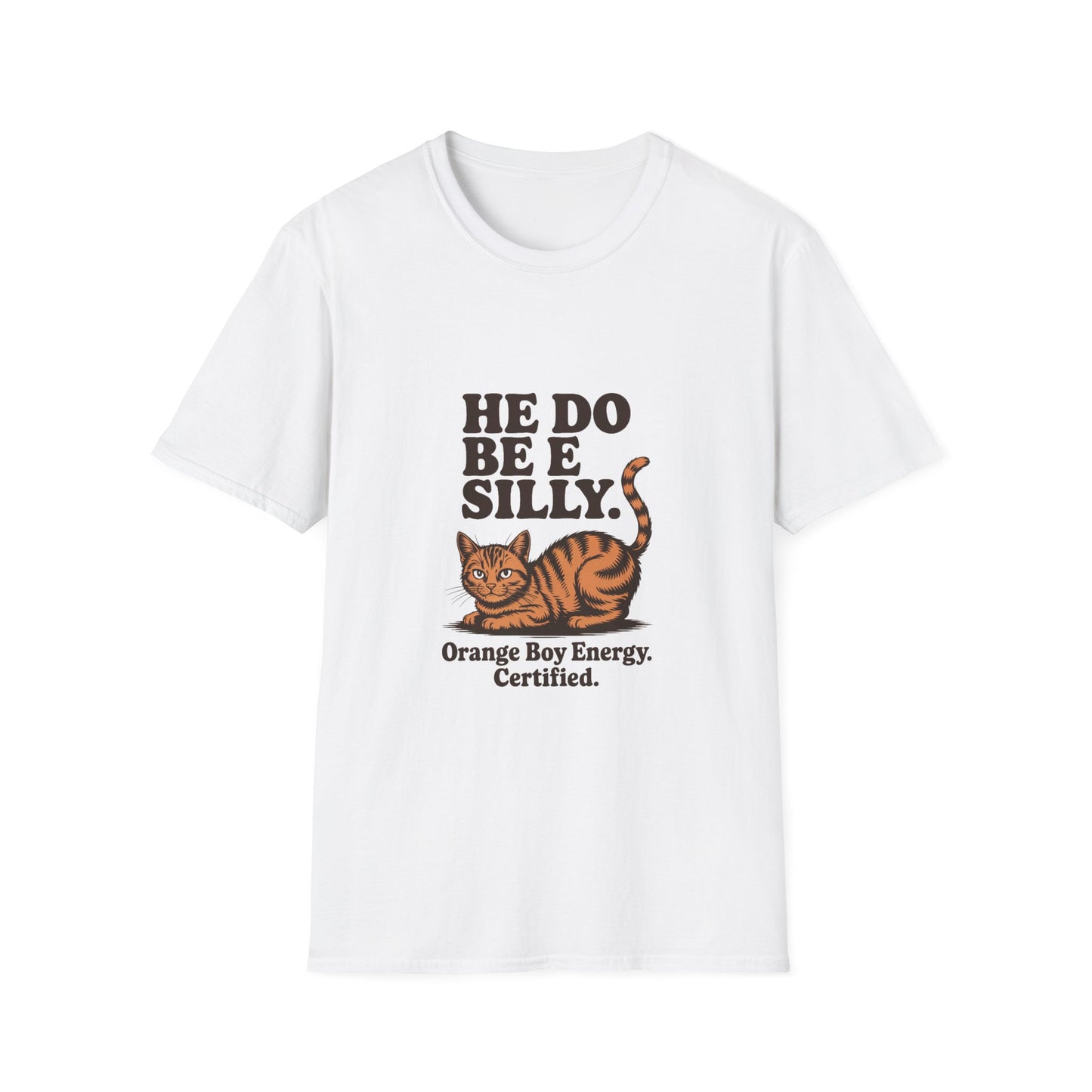Orange Tabby — He do be silly
