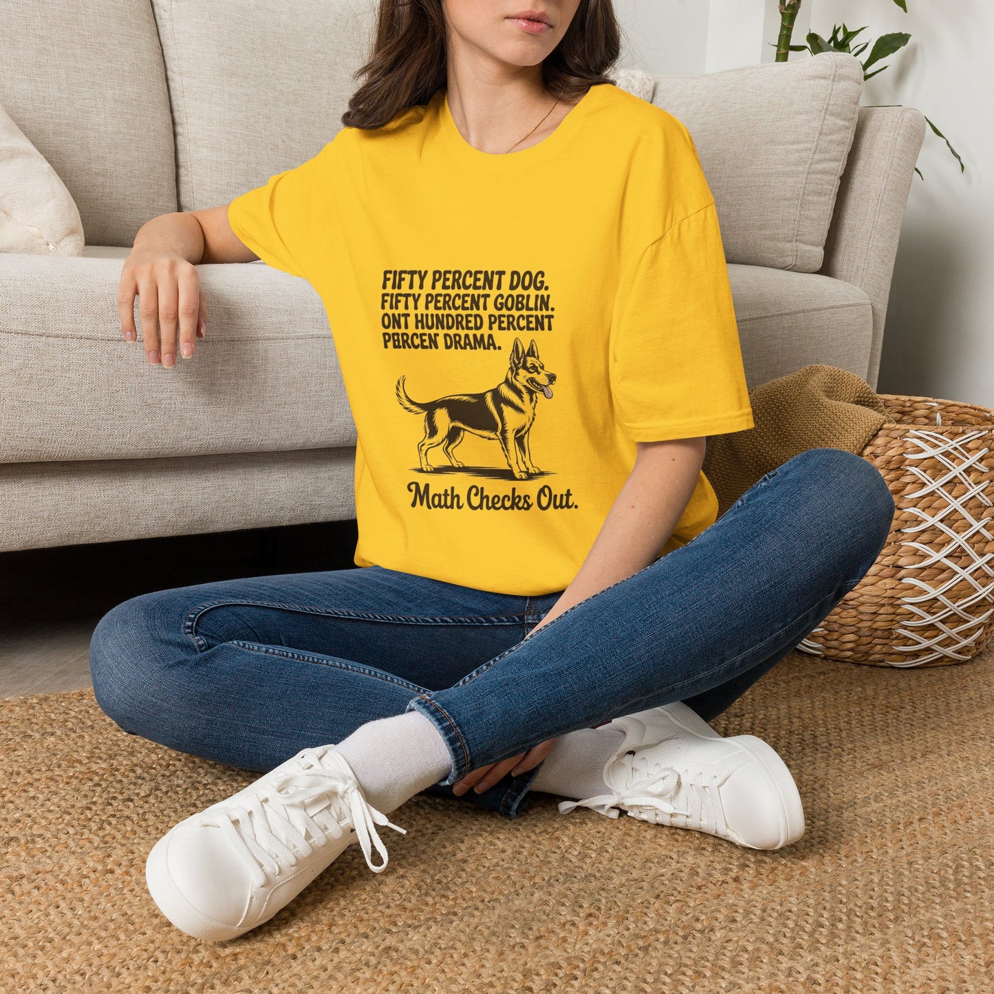 German Shepherd — Fifty percent dog. Fifty percent goblin. One hundred percent drama