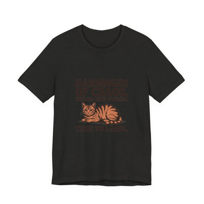 Orange Tabby — Harbinger of chaos. Weighs nine pounds