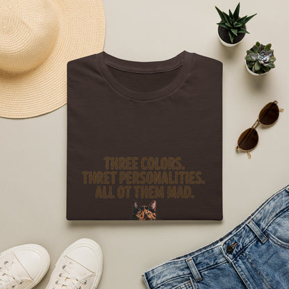 Tortoiseshell — Three colors. Three personalities. All of them mad