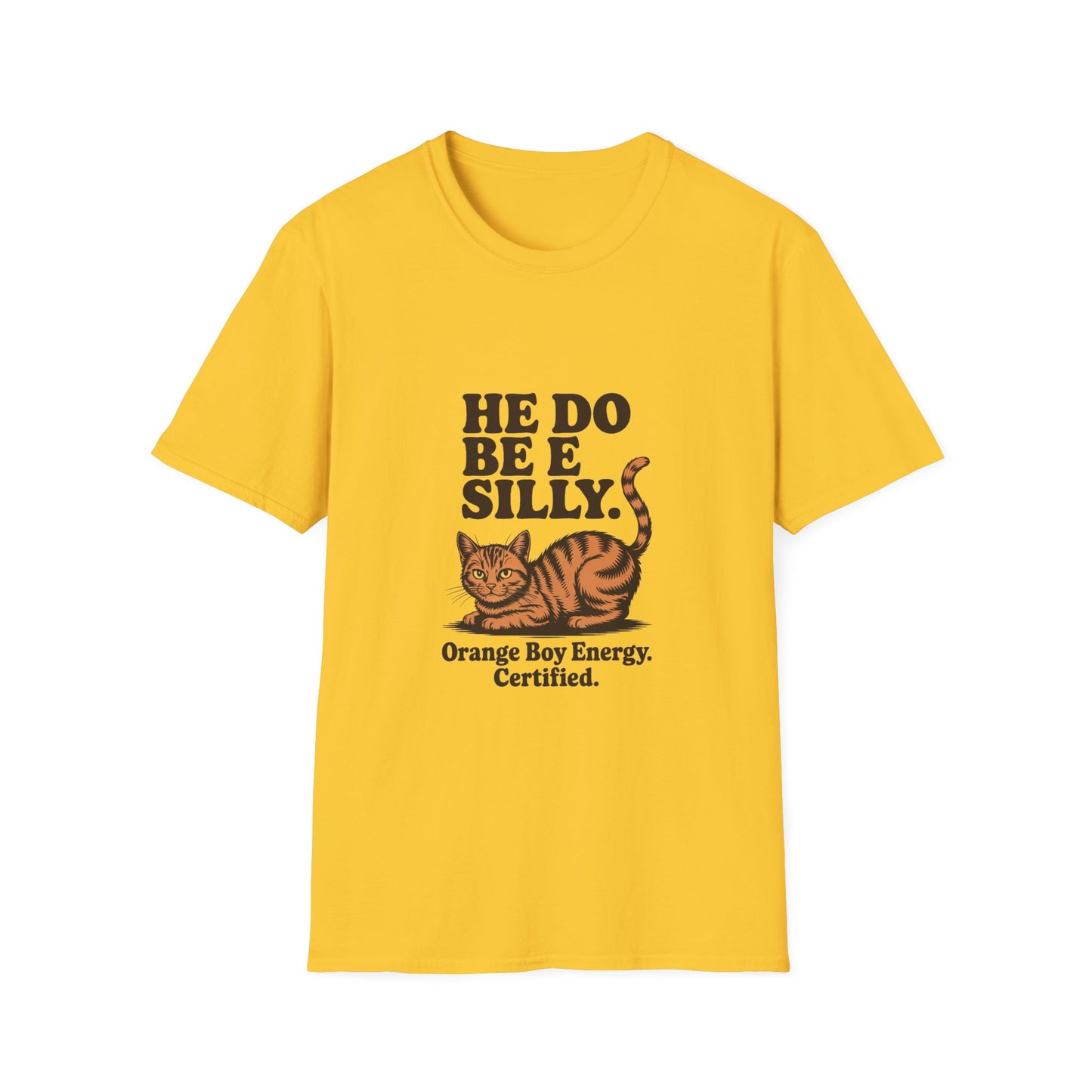 Orange Tabby — He do be silly