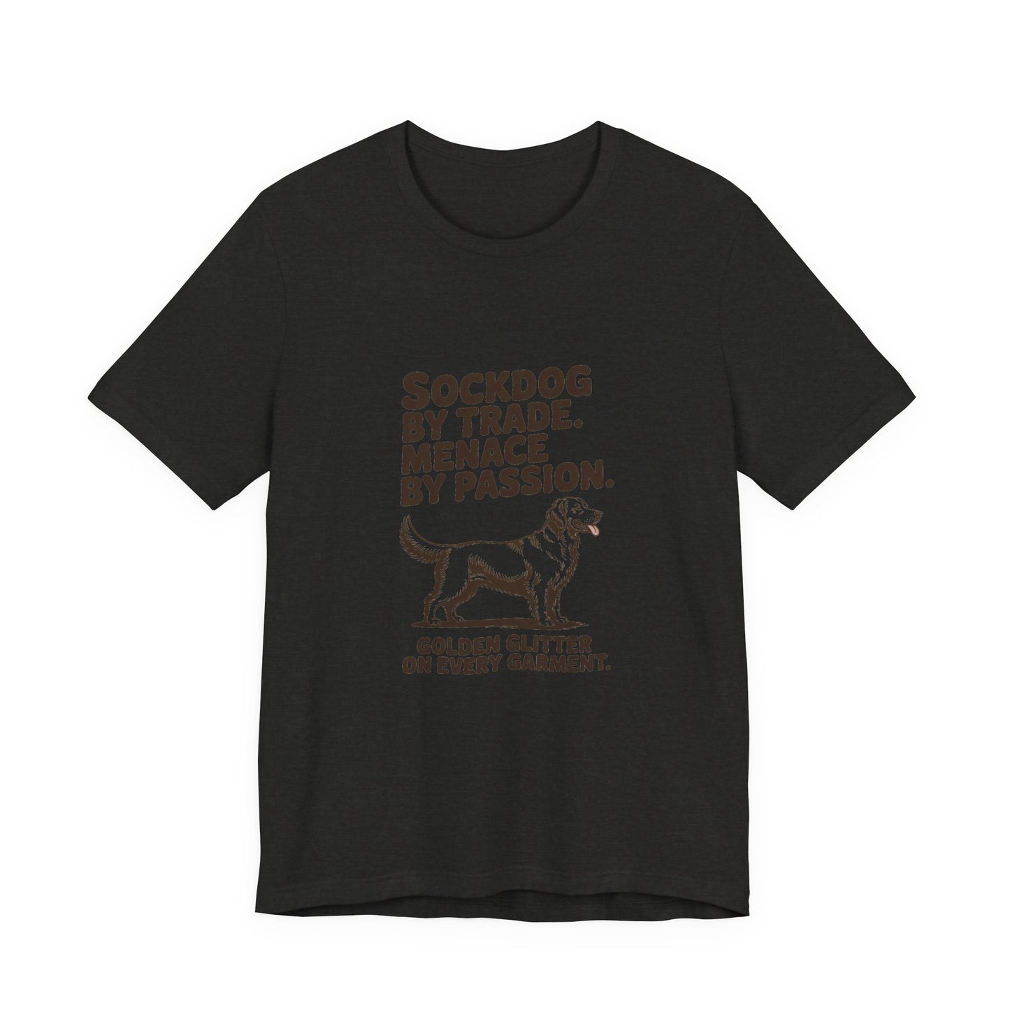 Golden Retriever — Sockdog by trade. Menace by passion