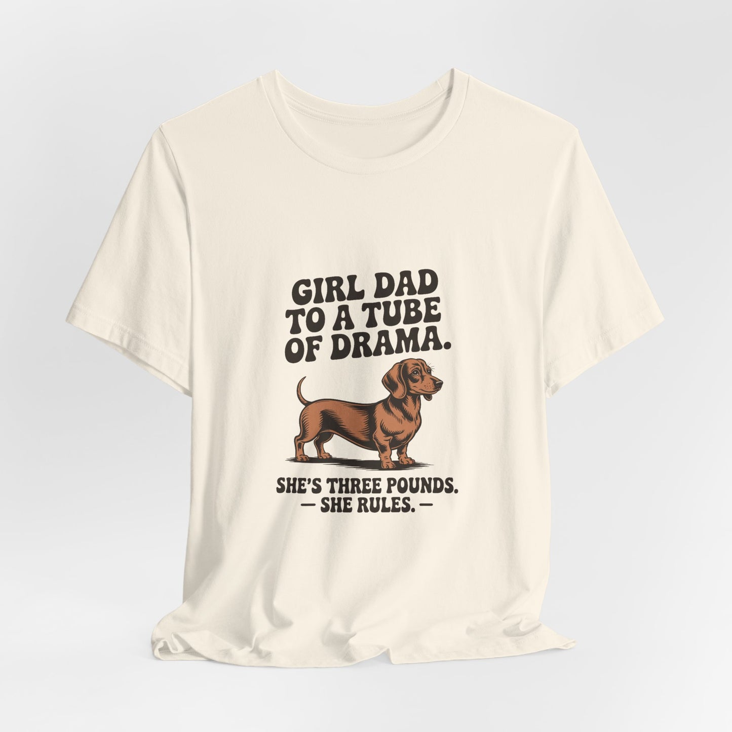 Dachshund — Girl Dad to a tube of drama