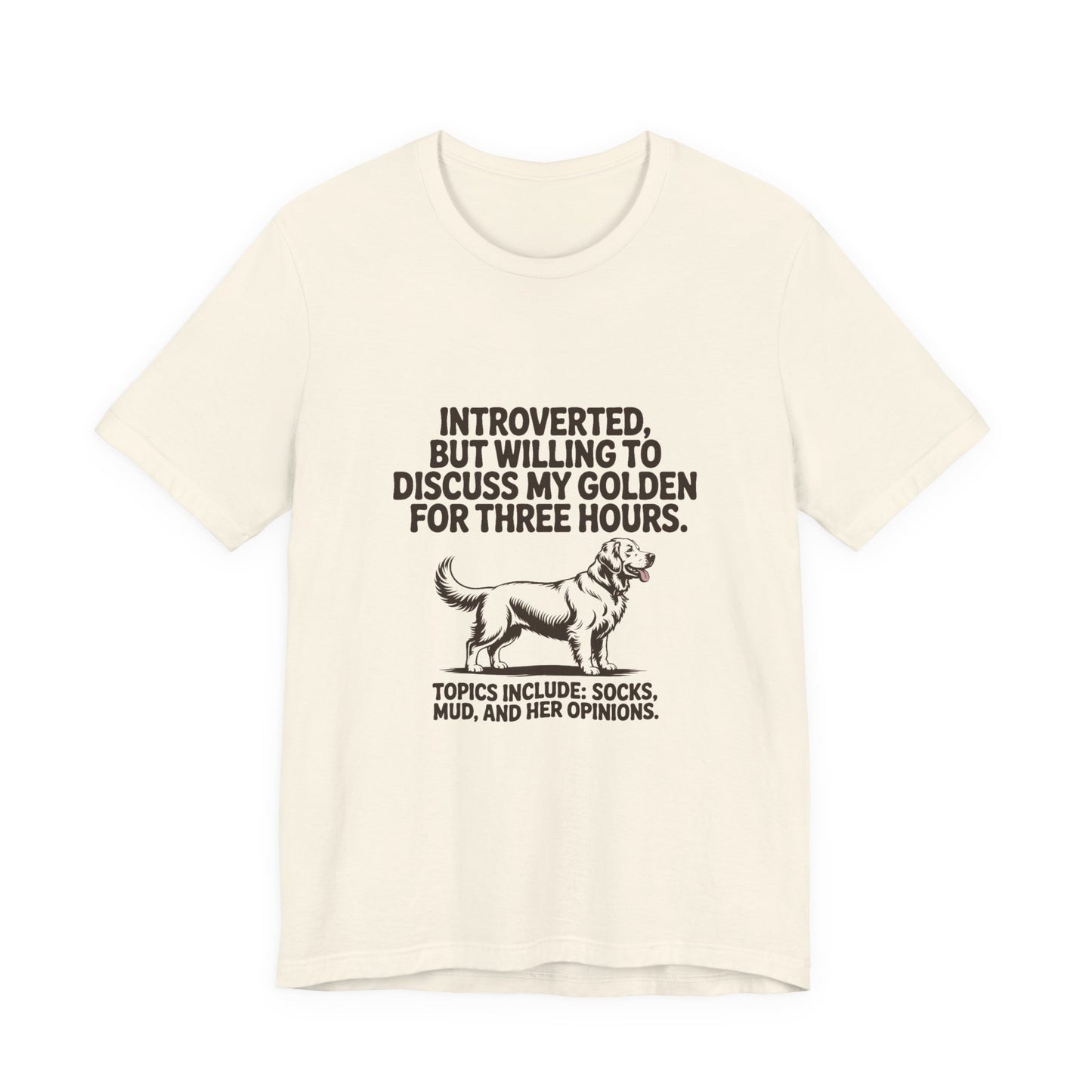 Golden Retriever — Introverted, but willing to discuss my Golden for three hours