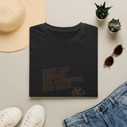 Dachshund — Tiny CEO energy. Big opinions. Bad back